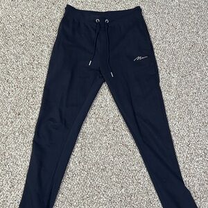 Boohoo Men’s Navy Blue Joggers